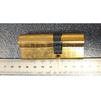 Pfaffenhain dubbele cilinder EB 30-45 in messingkleur SKG**®